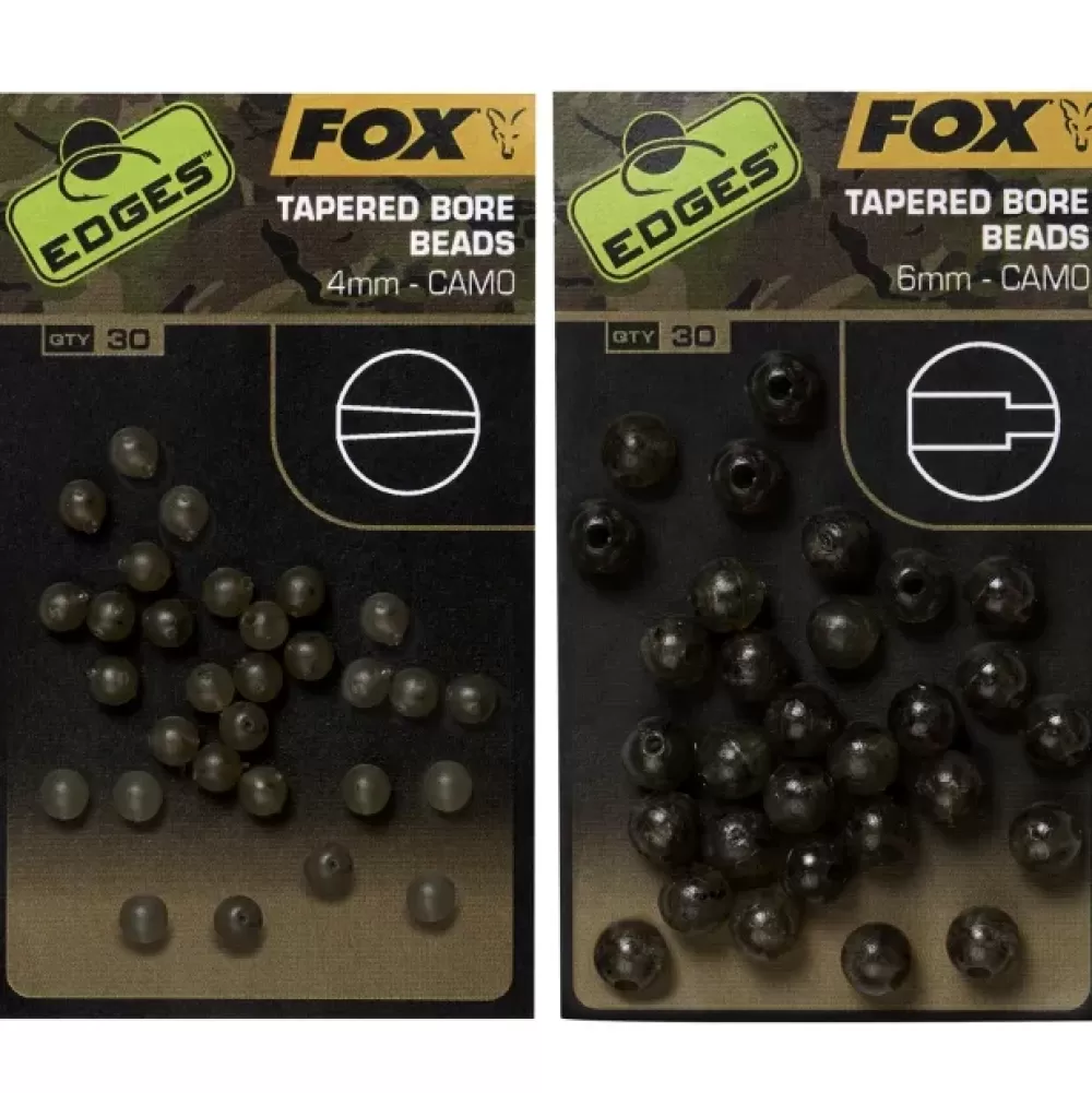 Fox Edges Camo Tapered Bore Beads- Terminal Tackle