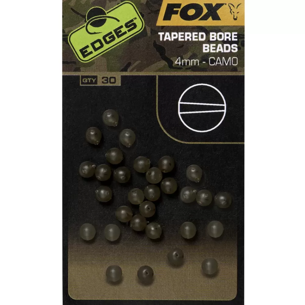 Fox Edges Camo Tapered Bore Beads- Terminal Tackle