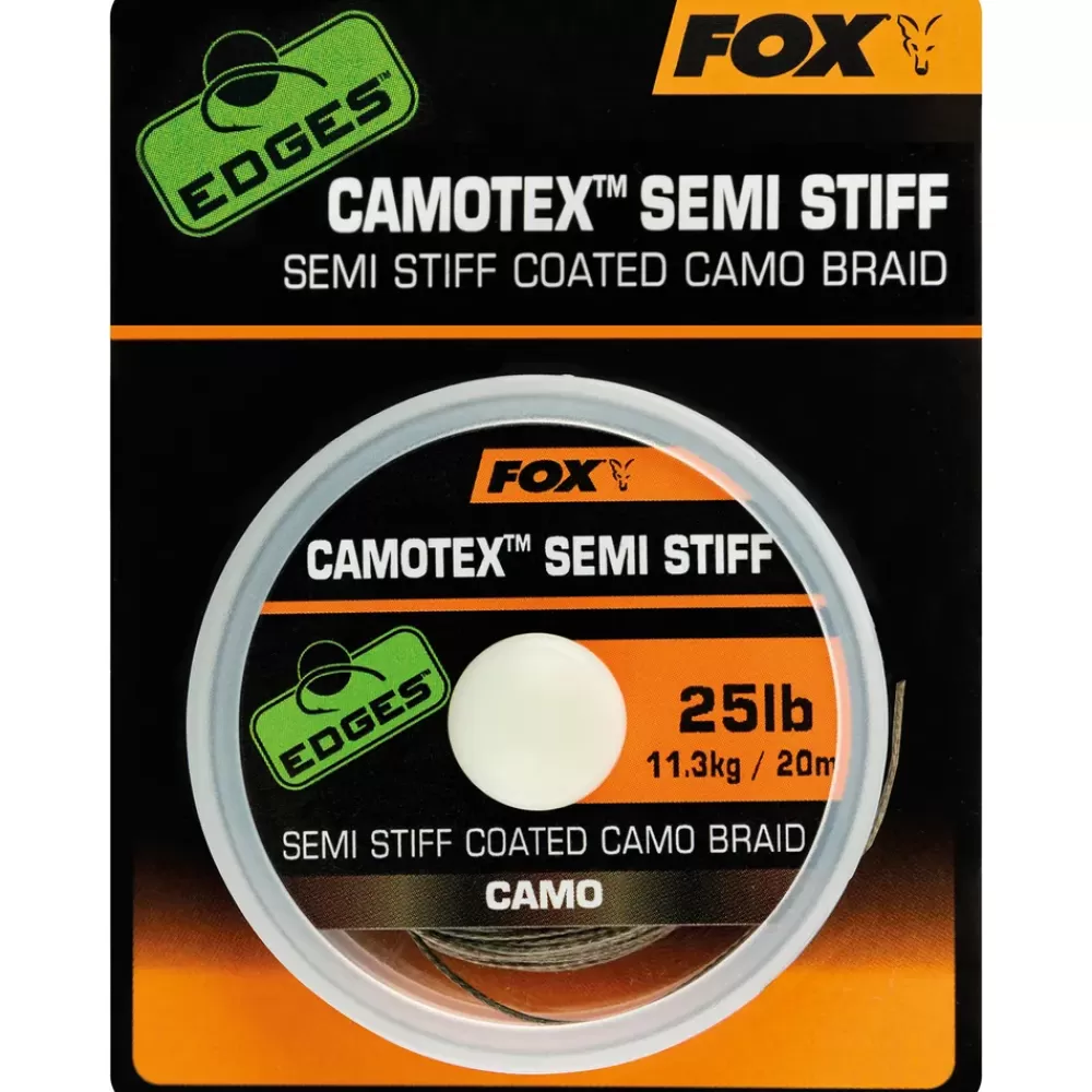 Fox Edges Camotex Semi Stiff 20m