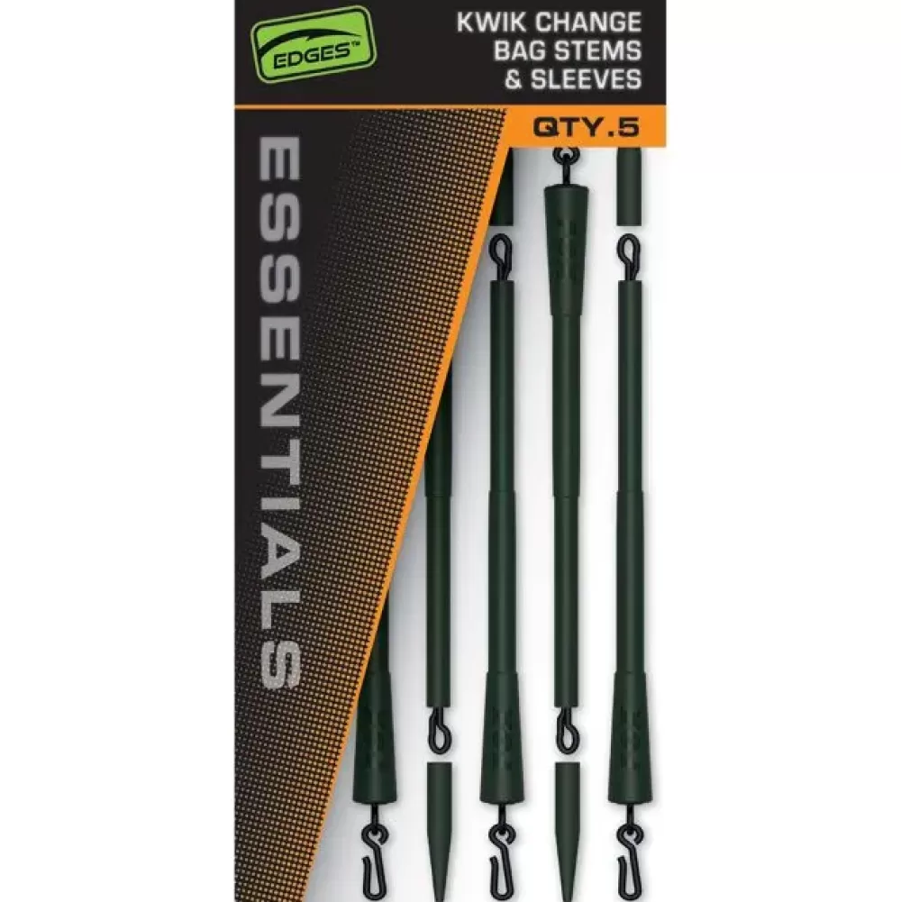 Fox Edges Essentials Kwik Change Bag Stems & Sleeves- Terminal Tackle