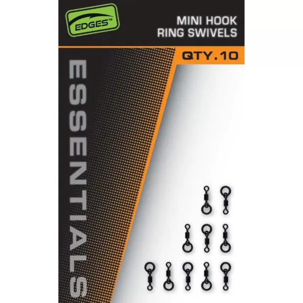 Fox Edges Essentials Mini Hook Ring Swivels- Terminal Tackle