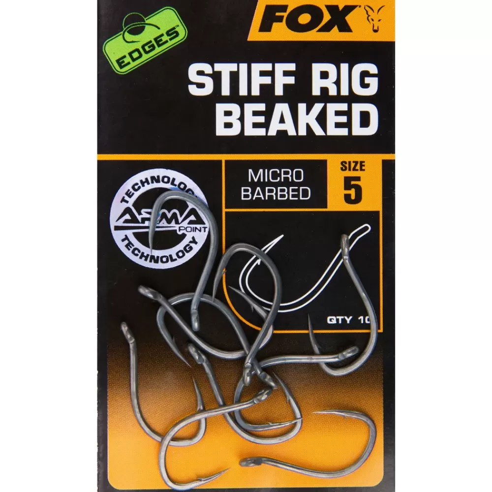 Fox Edges Stiff Rig Beaked Fishing Hook