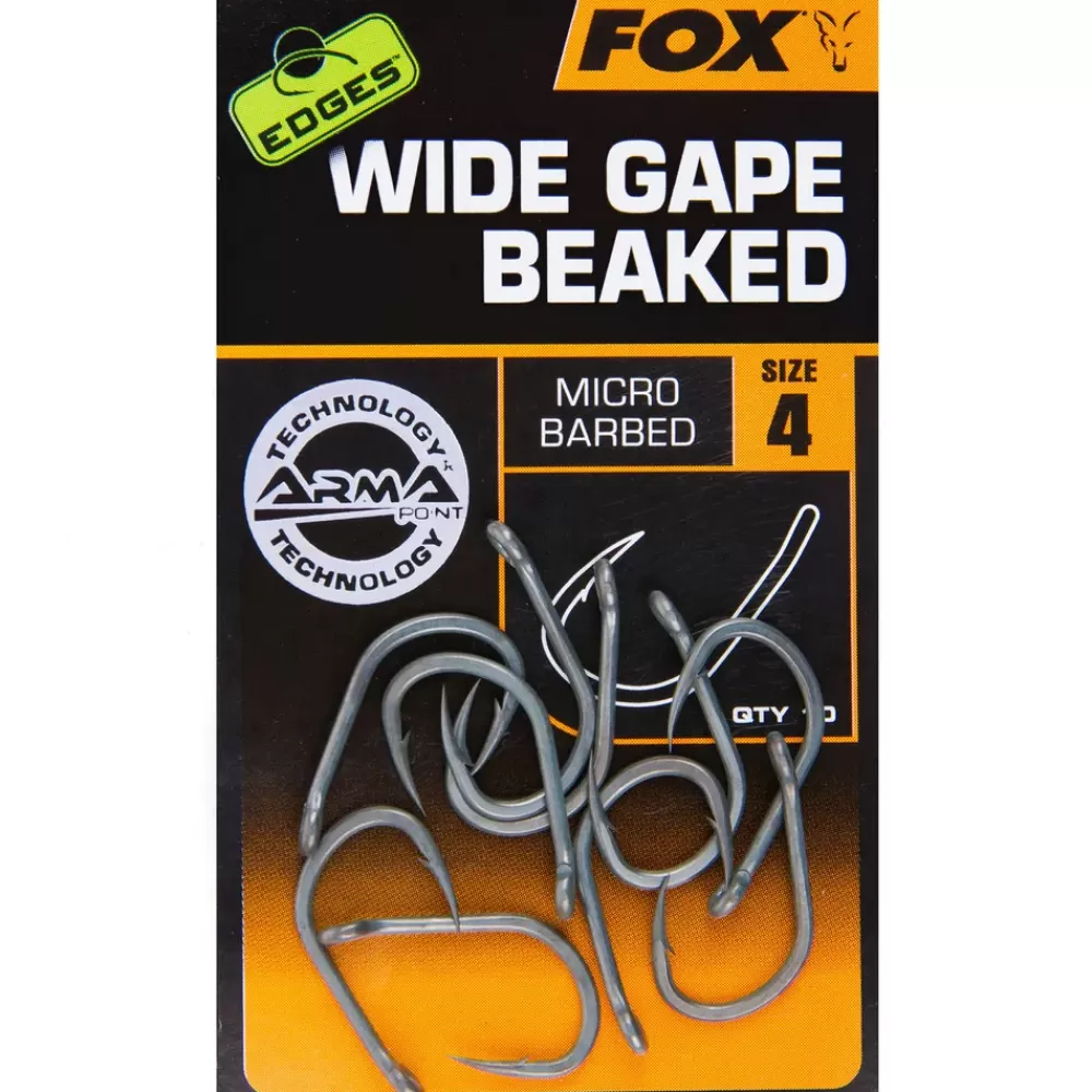 Fox Edges Wide Gape Beaked Hook