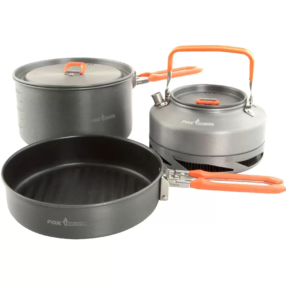 Fox Fishing Cookware Set - Medium (3-Piece)