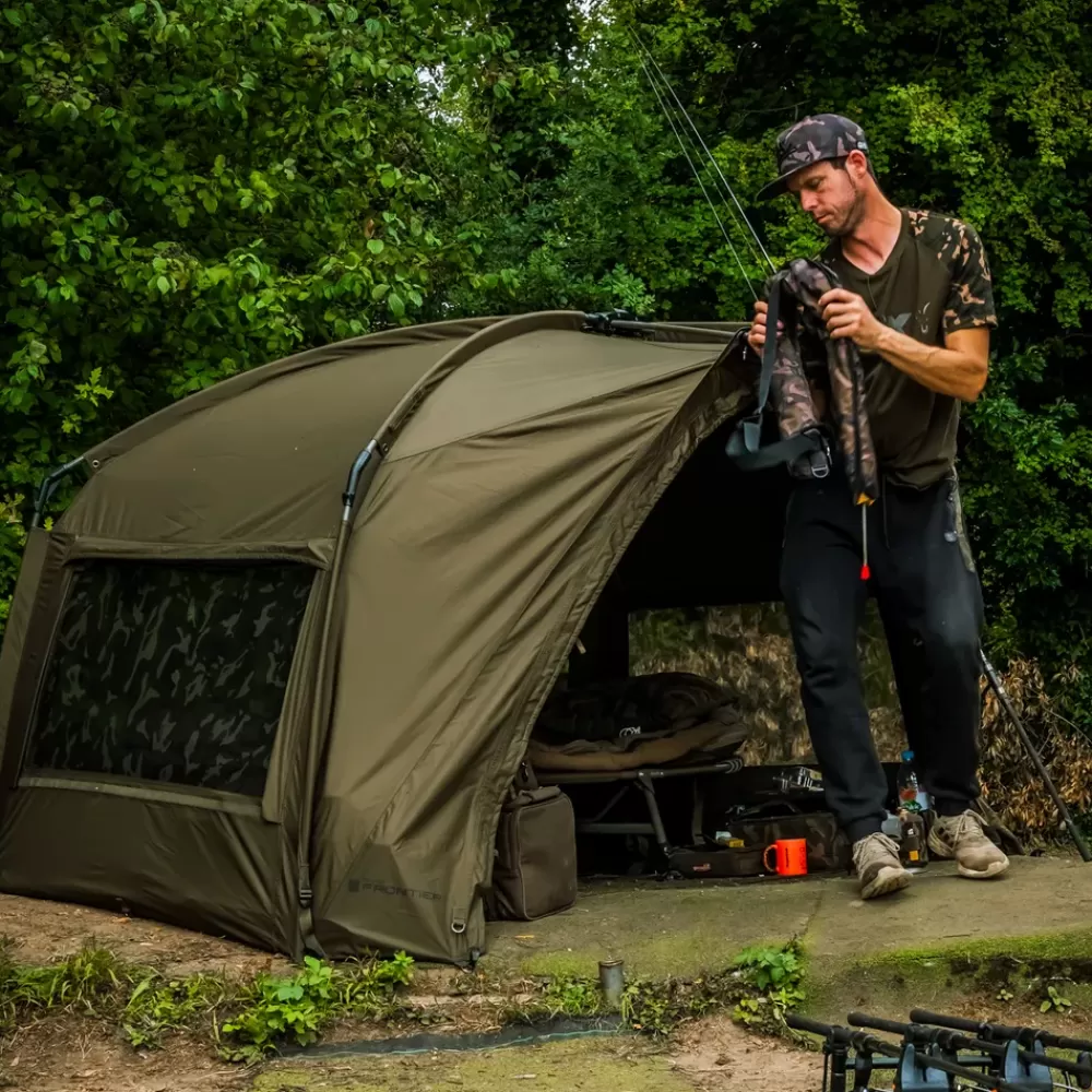 Fox Frontier XD Fishing Bivvy- Bivvies & Shelters