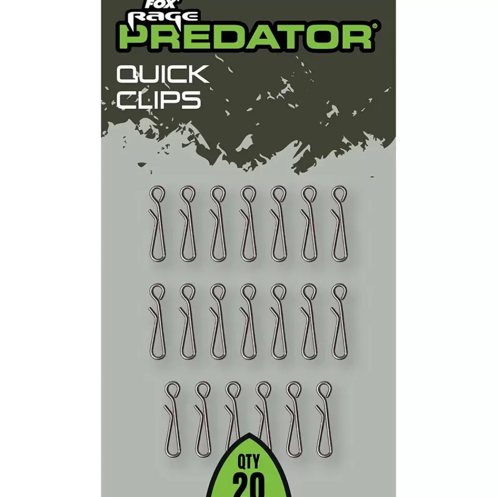 Fox Rage Predator Gemini Quick Clips - Large