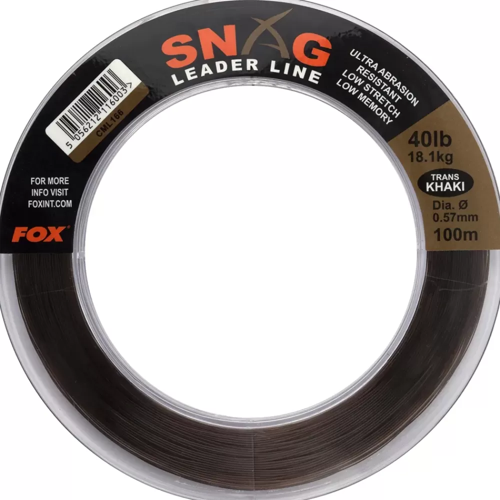 Fox Snag Leader Line Trans Khaki