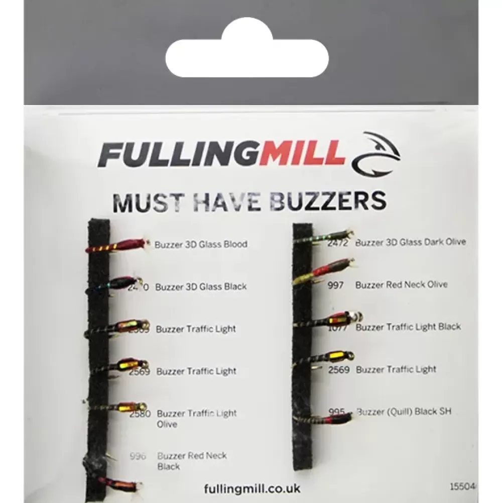 Fulling Mill Must Have Buzzers 11 Flies