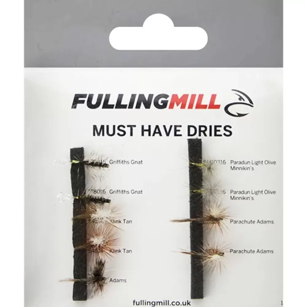 Fulling Mill Must Have Dries 9 Flies