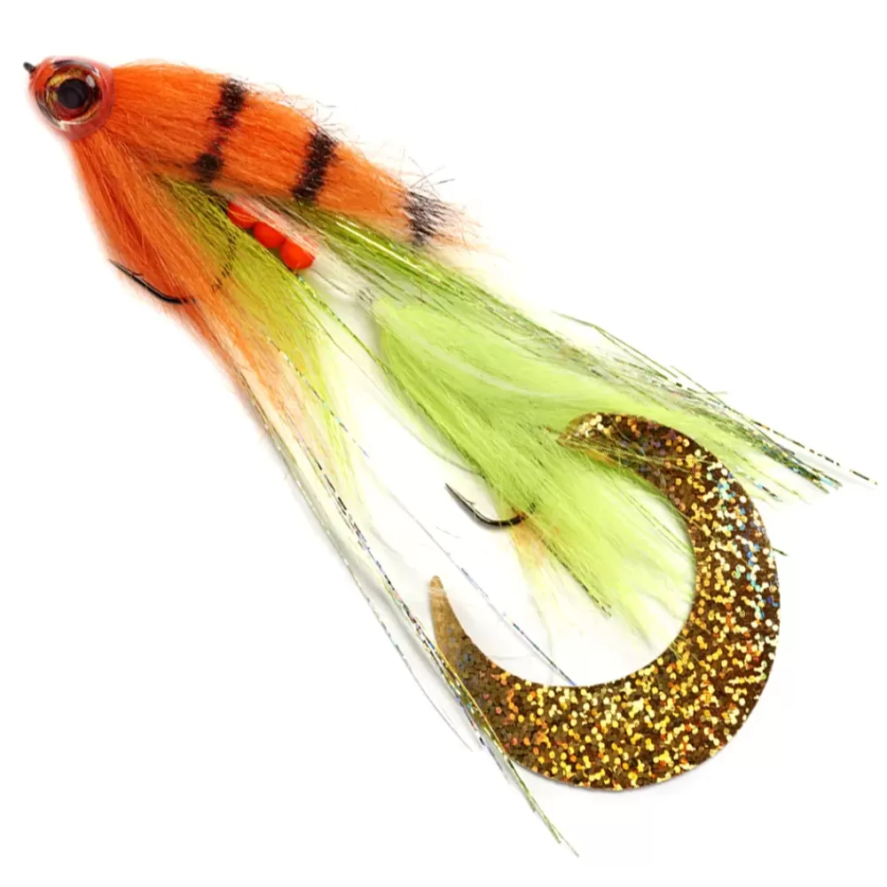 Fulling Mill Paolos Wiggle Tail Fire & Tiger Fishing Fly