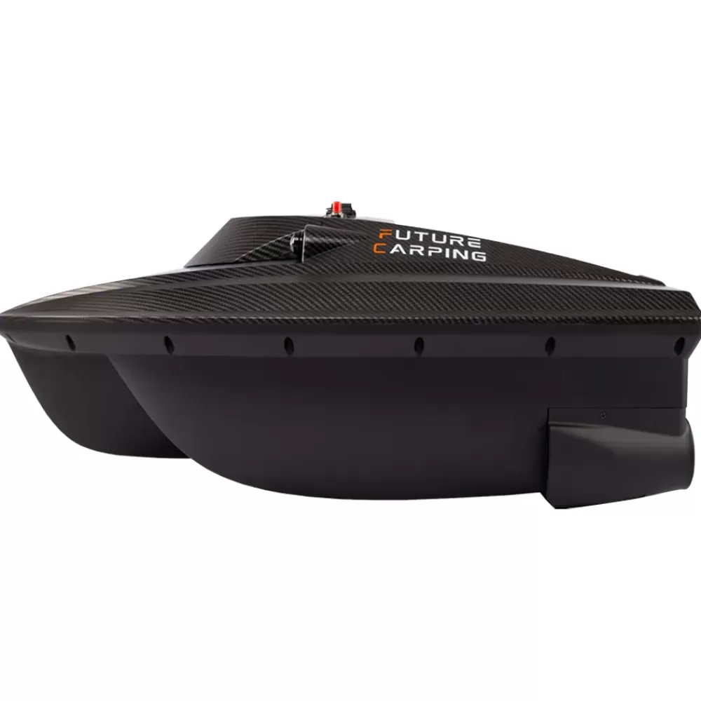 Future Carping V60 Carbon Fishing Bait Boat with GPS & Fish Finder