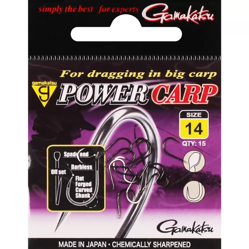 Gamakatsu Barbless Power Carp NSB Hook