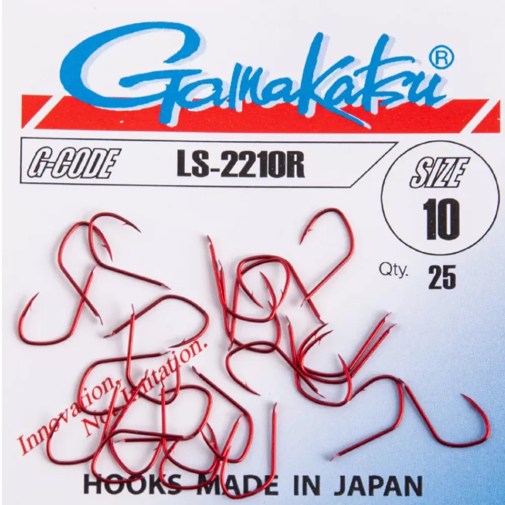 Gamakatsu LS-2210 Red Hooks