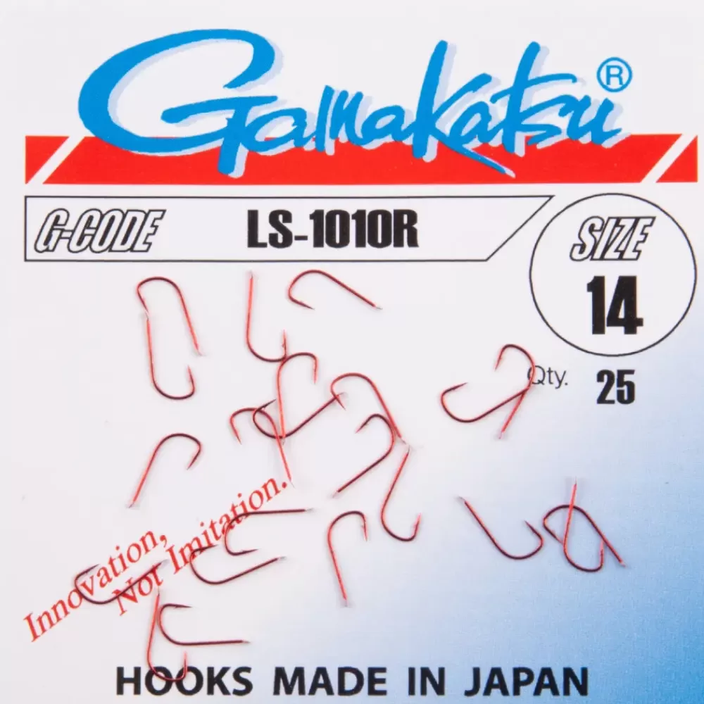 Gamakatsu LS-1010 Red Hooks