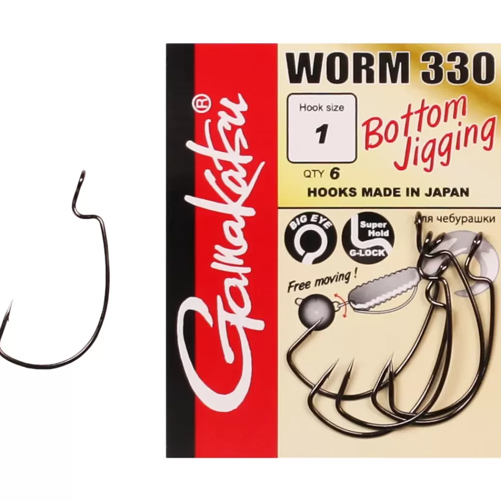 Gamakatsu Worm 330 Bottom Jigging Hook