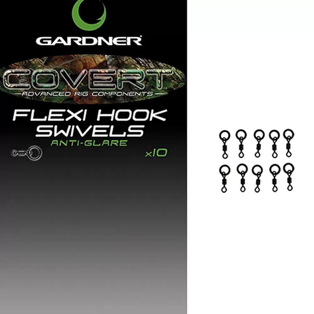 Gardner Covert Flexi Hook Fishing Swivels