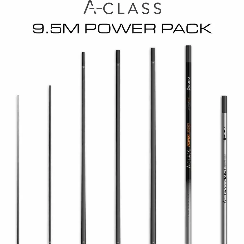 Guru A-Class 9.5m Pole - Power Pack