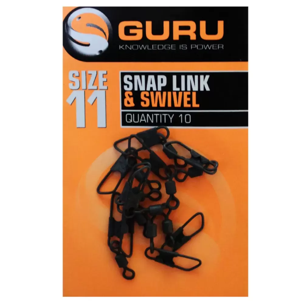 Guru Fishing Snap Link and Swivel (Size 11)