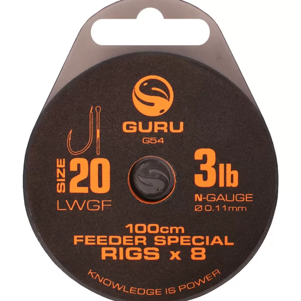 Guru LWGF Fishing Feeder Rigs