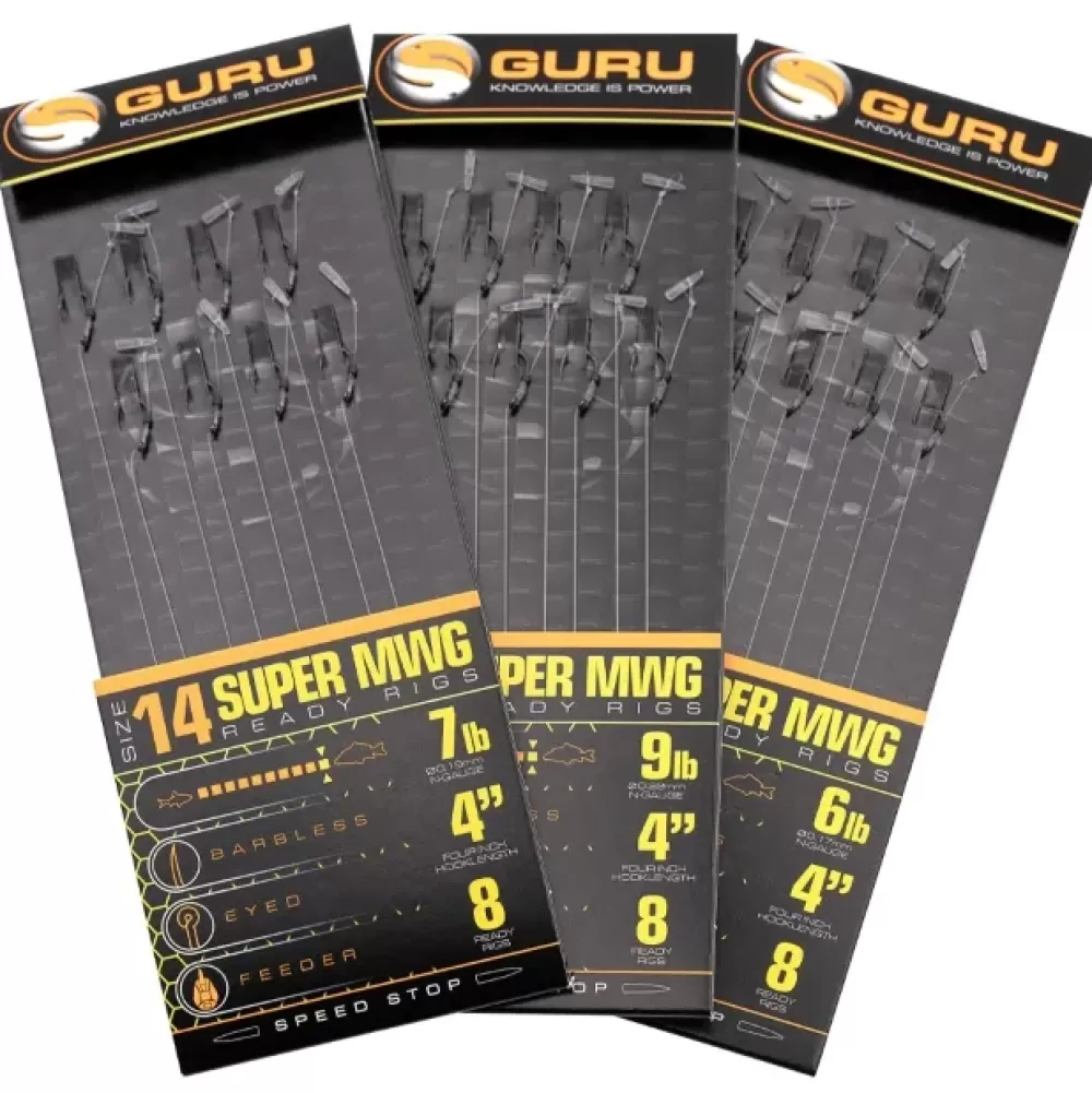 Guru Super MWG 4 Inch Speed Stop Ready Rigs