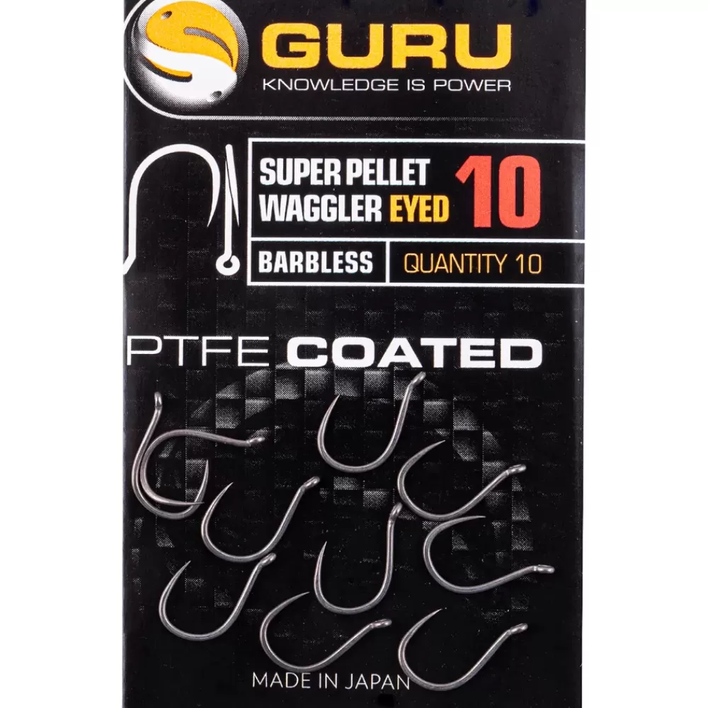 Guru Super Pellet Waggler Eyed Hooks