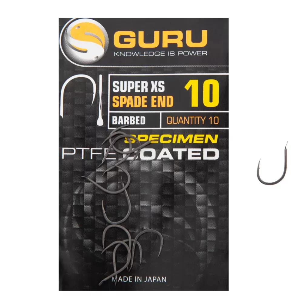 Guru Super XS Spade Barbed Fishing Hooks