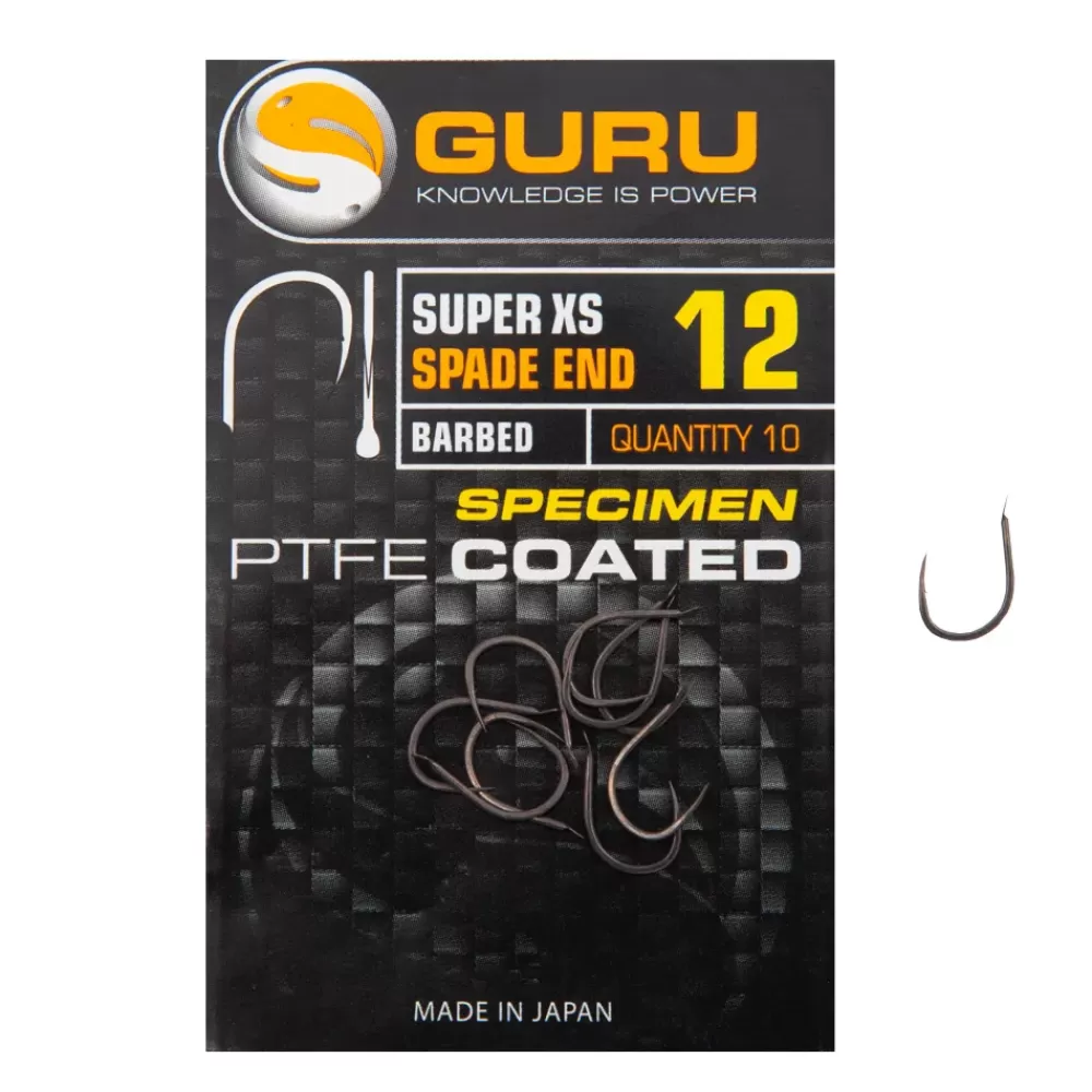 Guru Super XS Spade Barbed Fishing Hooks