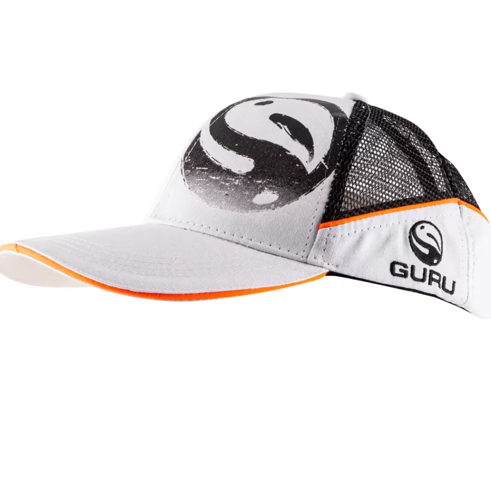 Guru White Trucker Fishing Cap