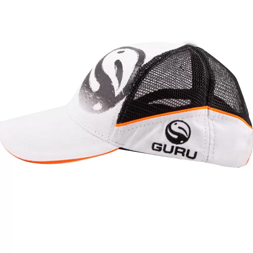 Guru White Trucker Fishing Cap