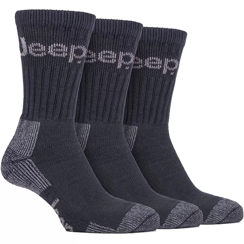 Jeep Luxury Terrain Boot Socks Black / Grey