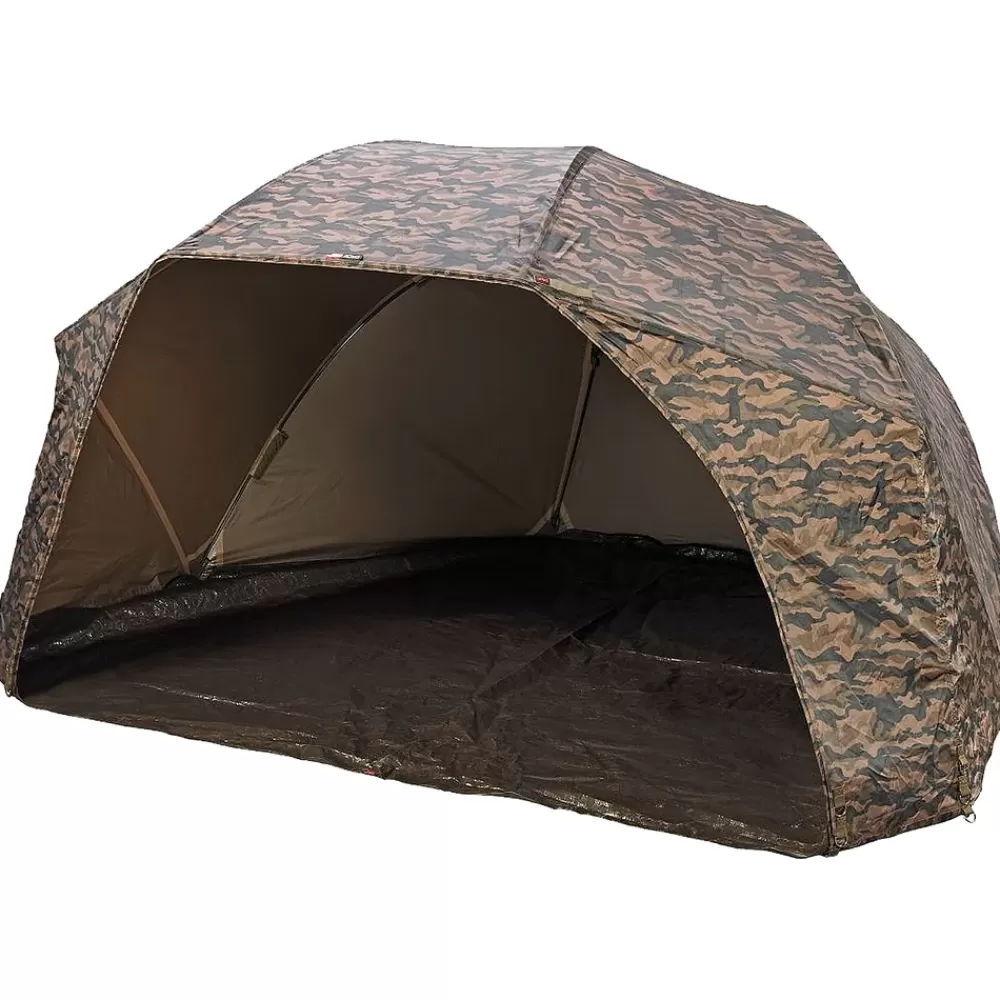 JRC Rova 60" Camo Oval Fishing Brolly- Bivvies & Shelters