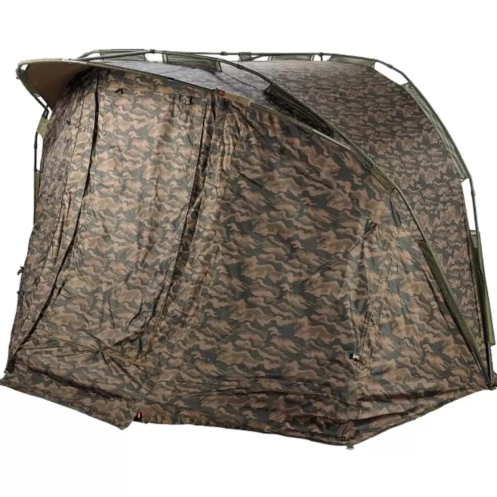 JRC Rova Camo Peak Fishing Bivvy 2 Man- Bivvies & Shelters