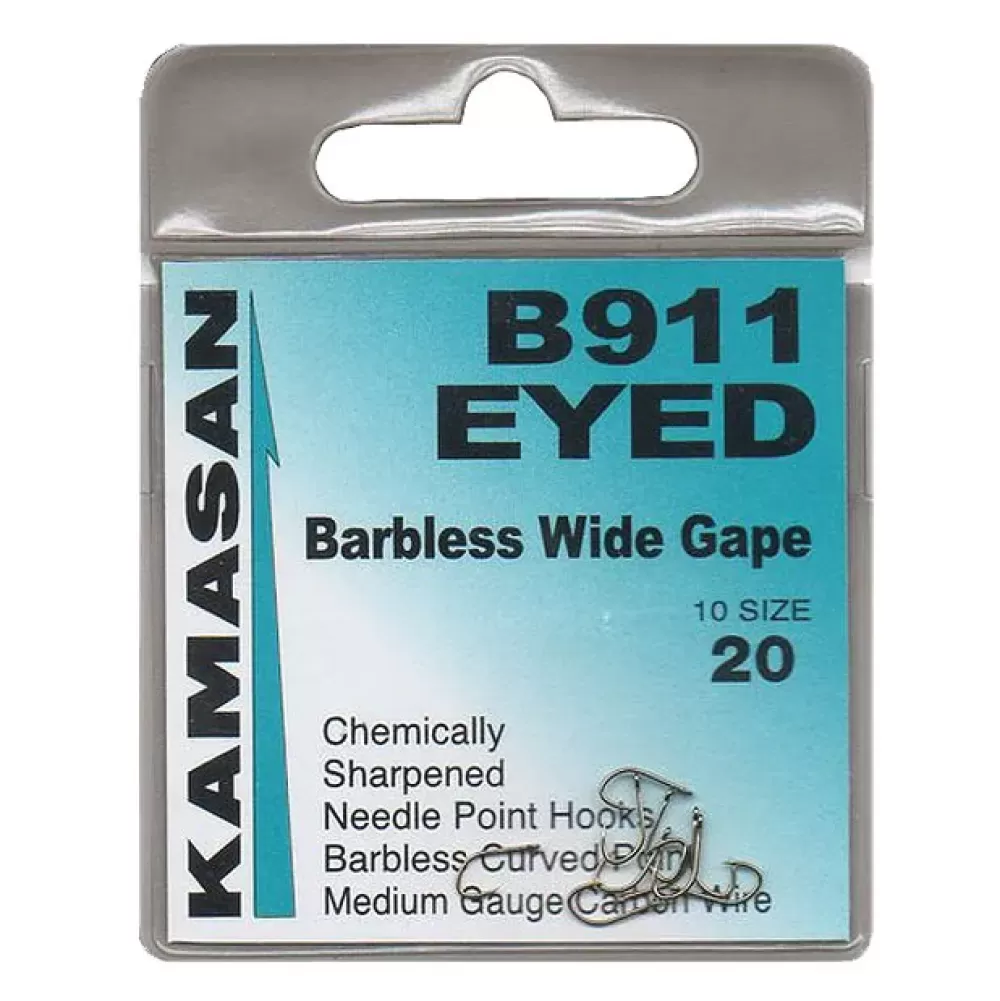 Kamasan B911 Eyed Fishing Hooks