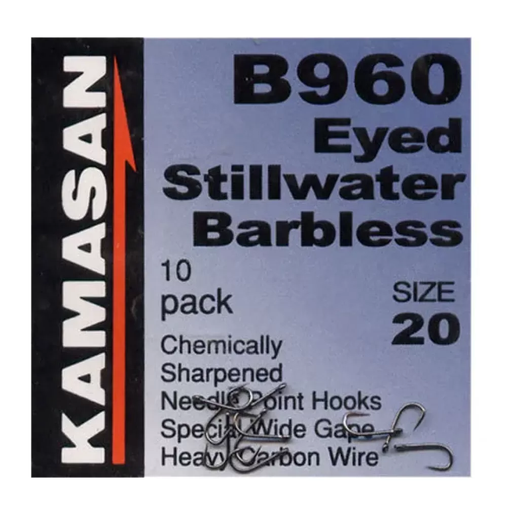 Kamasan B960 Eyed Stillwater Fishing Hooks