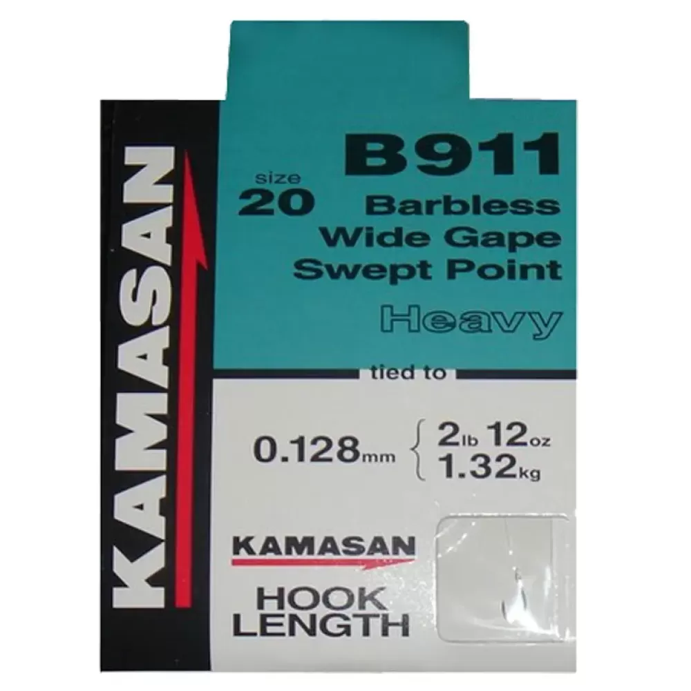 Kamasan B911 Heavy Fishing Hooks to Nylon