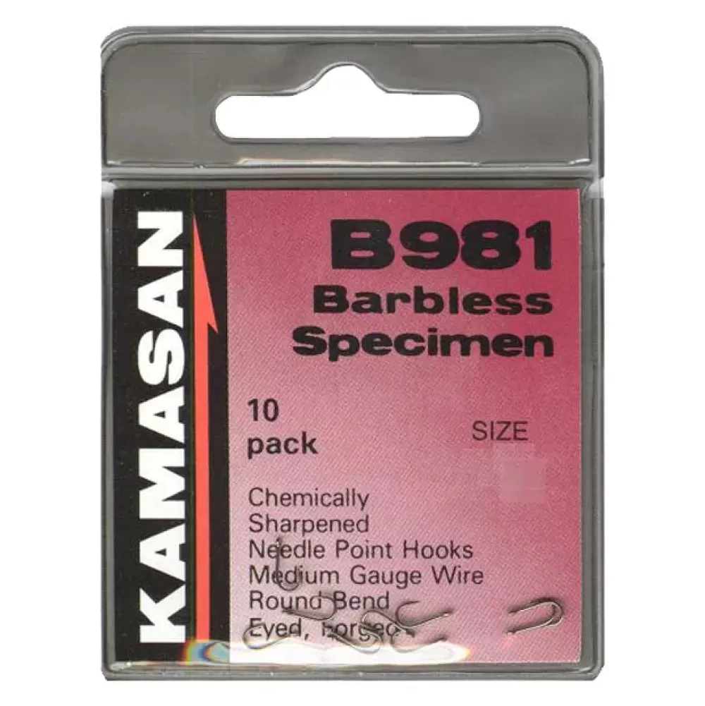 Kamasan B981 Specimen Eyed Fishing Hooks