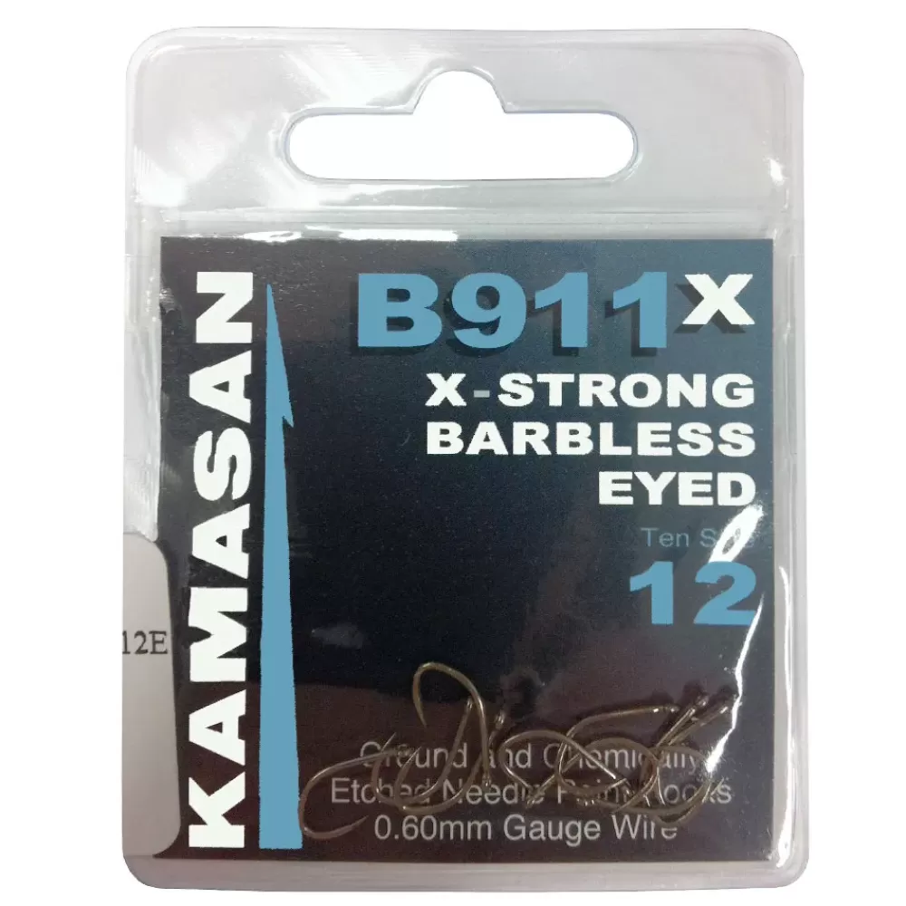 Kamasan B911 X-Strong Eyed Fishing Hooks