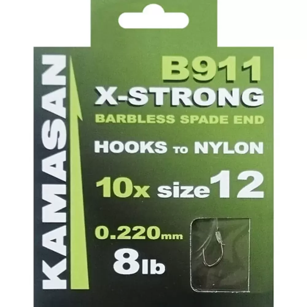 Kamasan B911XS Hooks To Nylon