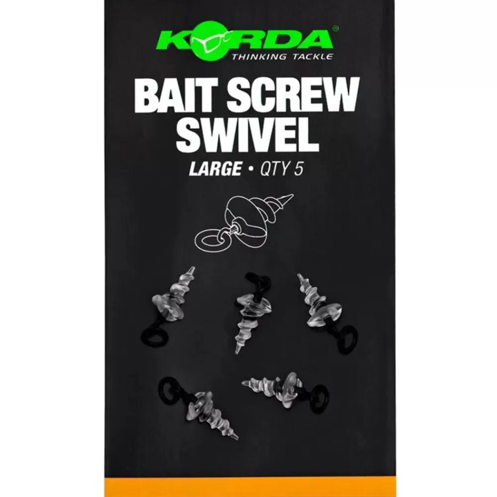 Korda Bait Screw Fishing Swivel- Terminal Tackle | New Arrivals