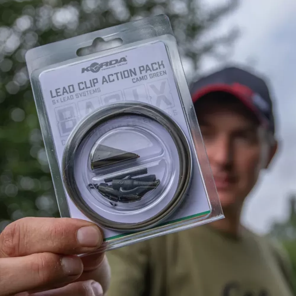 Korda Basix Lead Clip Action Pack- Terminal Tackle