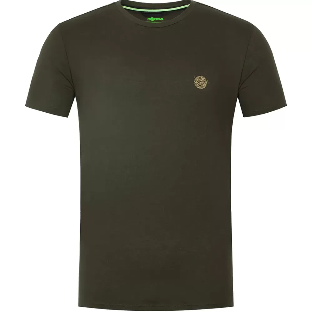 Korda Birdsnest Dark Olive Fishing T-Shirt- Clothing