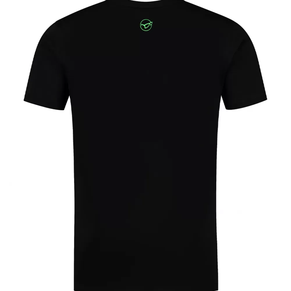 Korda Bobbin Tee Black T-Shirt- Clothing