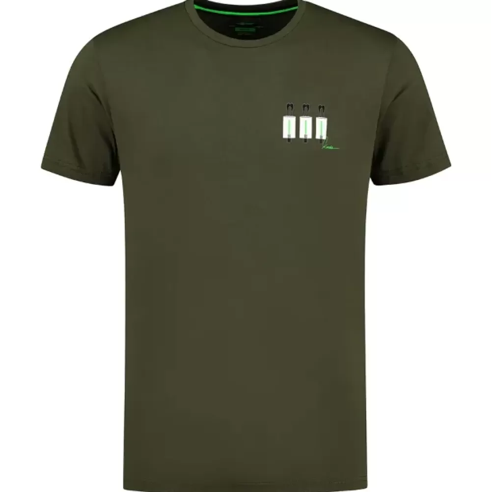 Korda Bobbin Tee Olive T-Shirt- Clothing