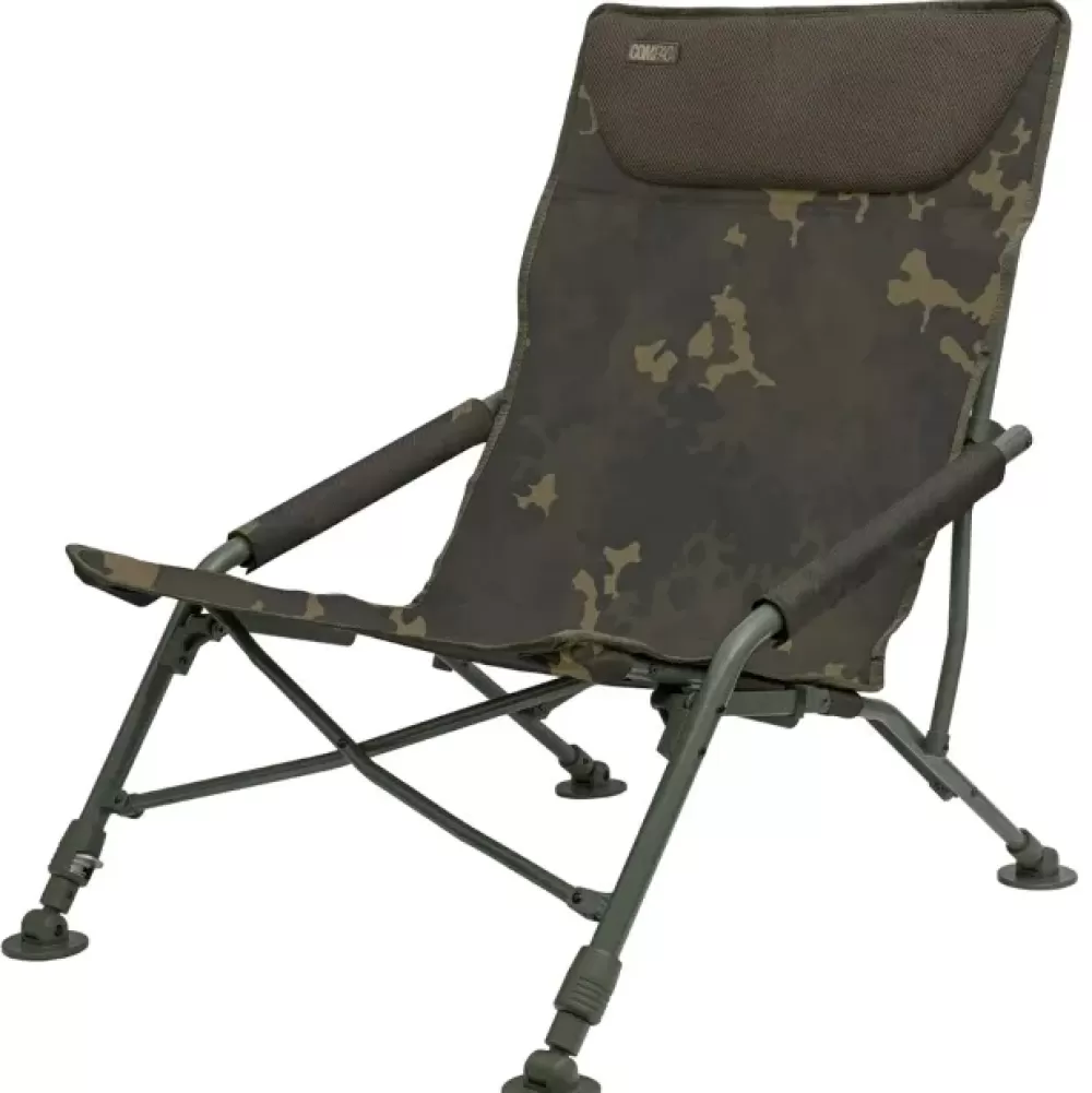 Korda Compac Dark Kamo Low Chair- Chairs