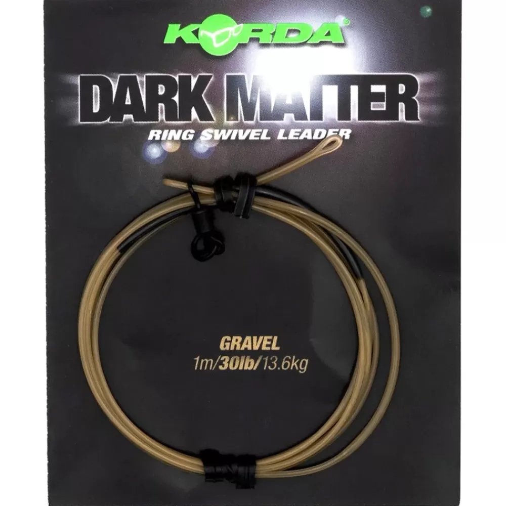 Korda Dark Matter Ring Swivel Leader 30cm