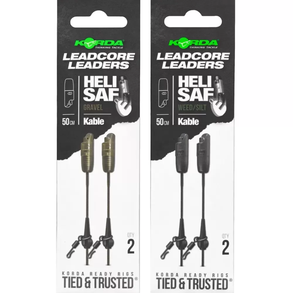 Korda Kable Leadcore Leader Heli-Safe 50cm- Terminal Tackle