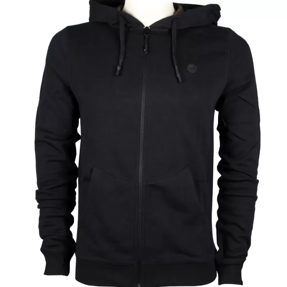 Korda Kore Black Zip Fishing Hoodie