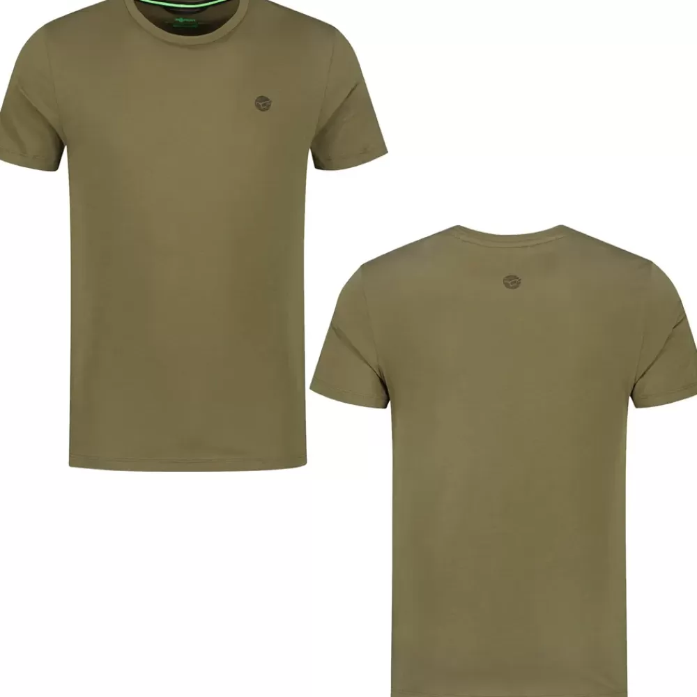 Korda Kore Round Neck Tee Fishing T-Shirt Olive