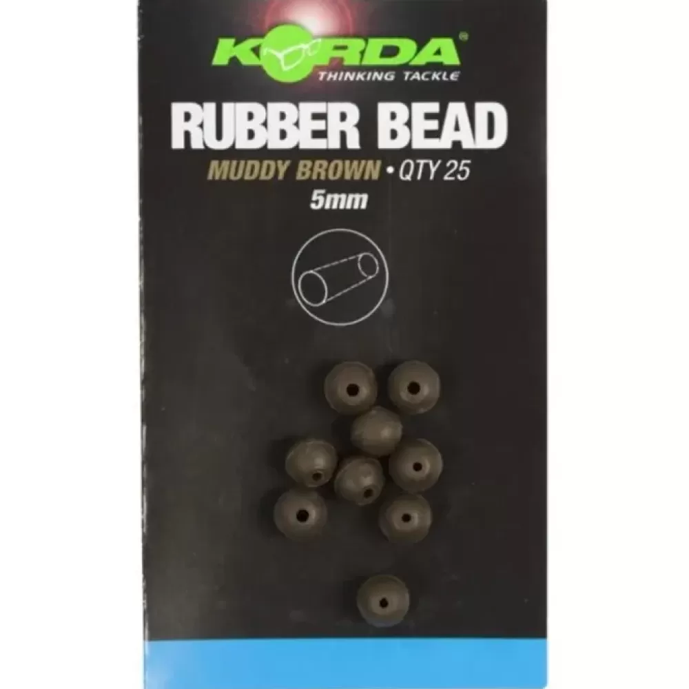 Korda 5mm Rubber Fishing Beads