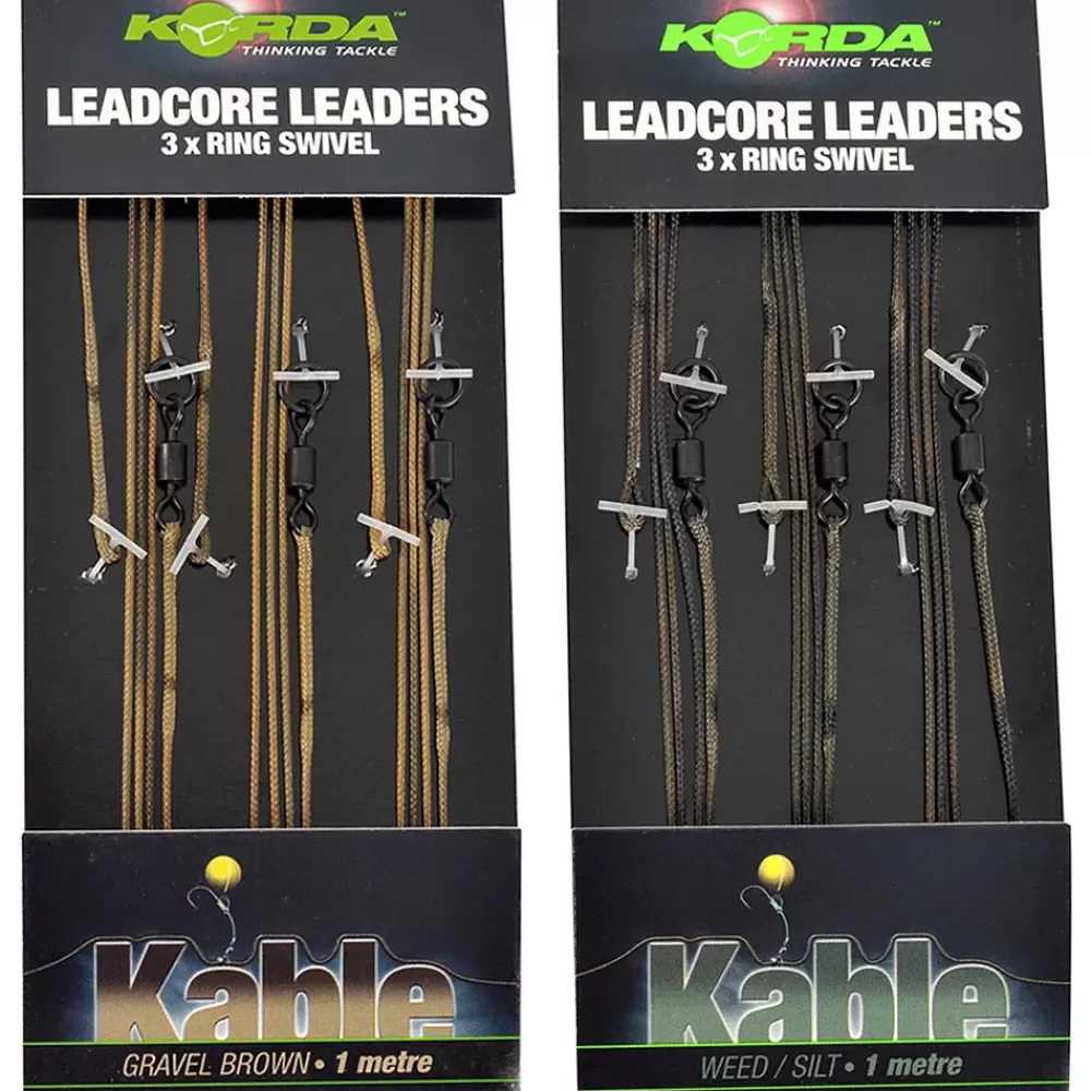 Korda Ring Swivel Leadcore Fishing Leader